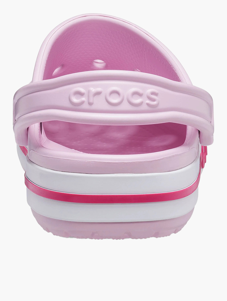 MyRunway Shop Crocs Toddlers Ballerina Pink & Candy Pink Bayaband Clogs for Kids from MyRunway